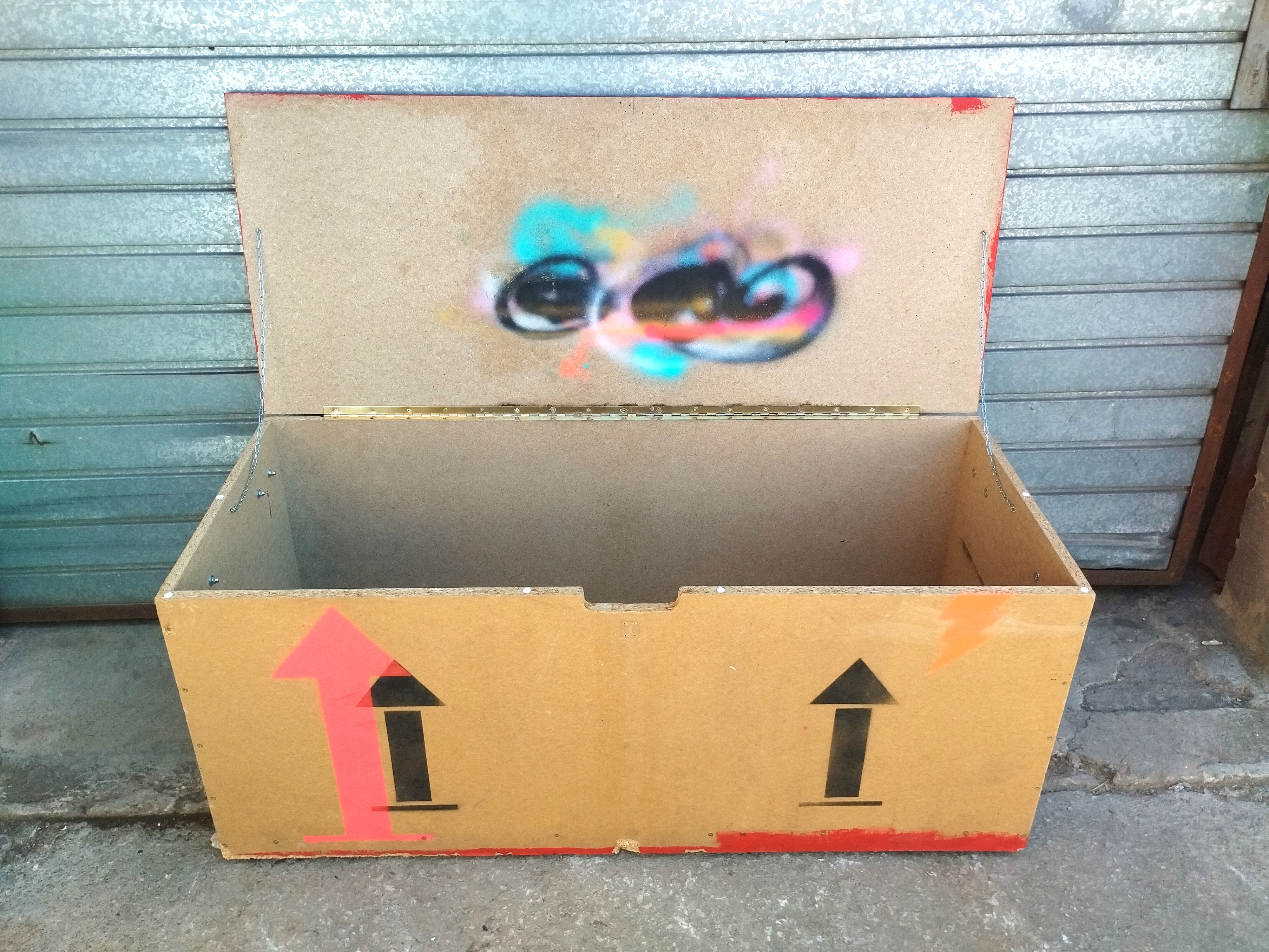 baul madera aglomerado 50x120x50 1u